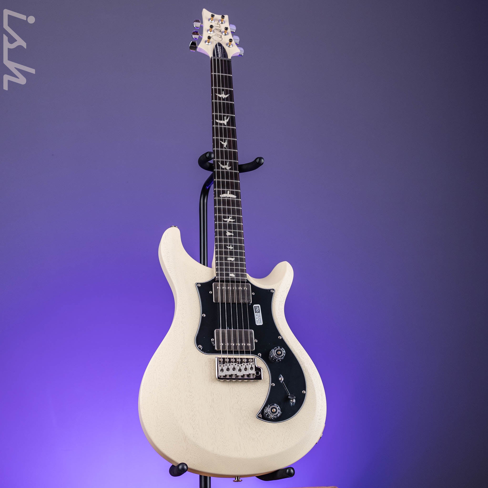 PRS S2 Standard 24 Electric Guitar Antique White Satin – Ish Guitars
