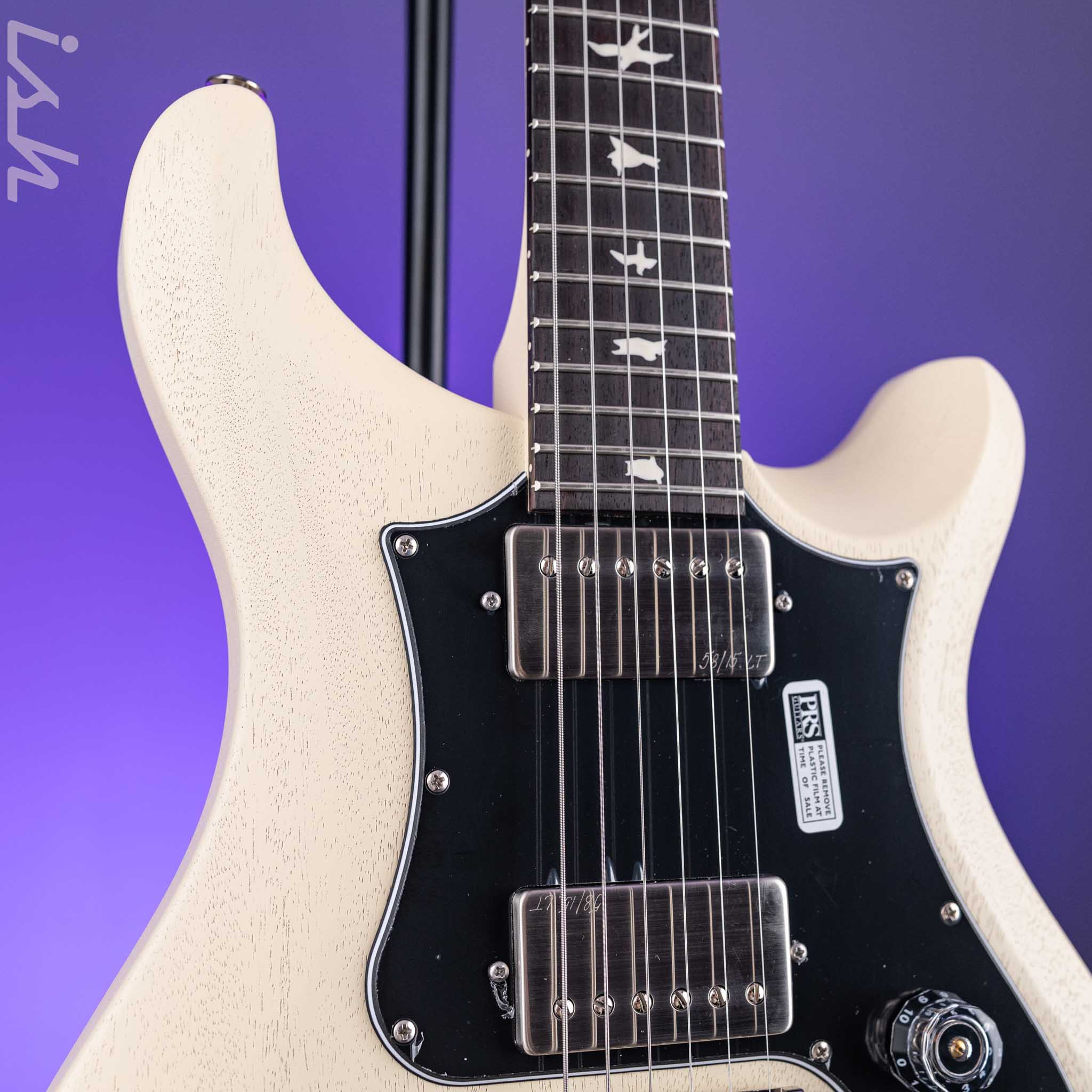 PRS S2 Standard 24 Electric Guitar Antique White Satin – Ish Guitars