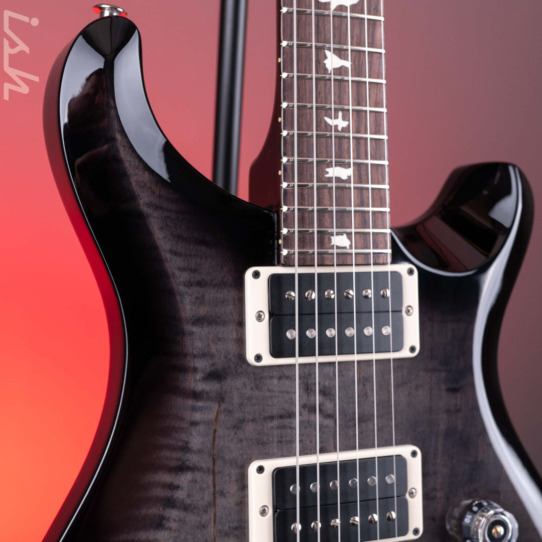 PRS S2 Custom 24 Electric Guitar Faded Gray Black Burst