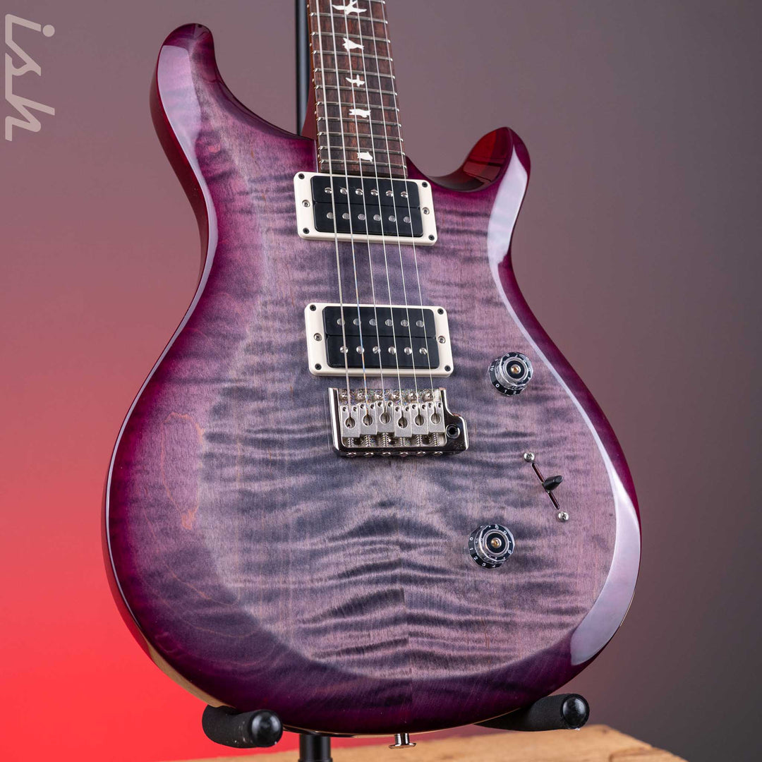 PRS S2 Custom 24 Electric Guitar Faded Gray Black Purple Burst