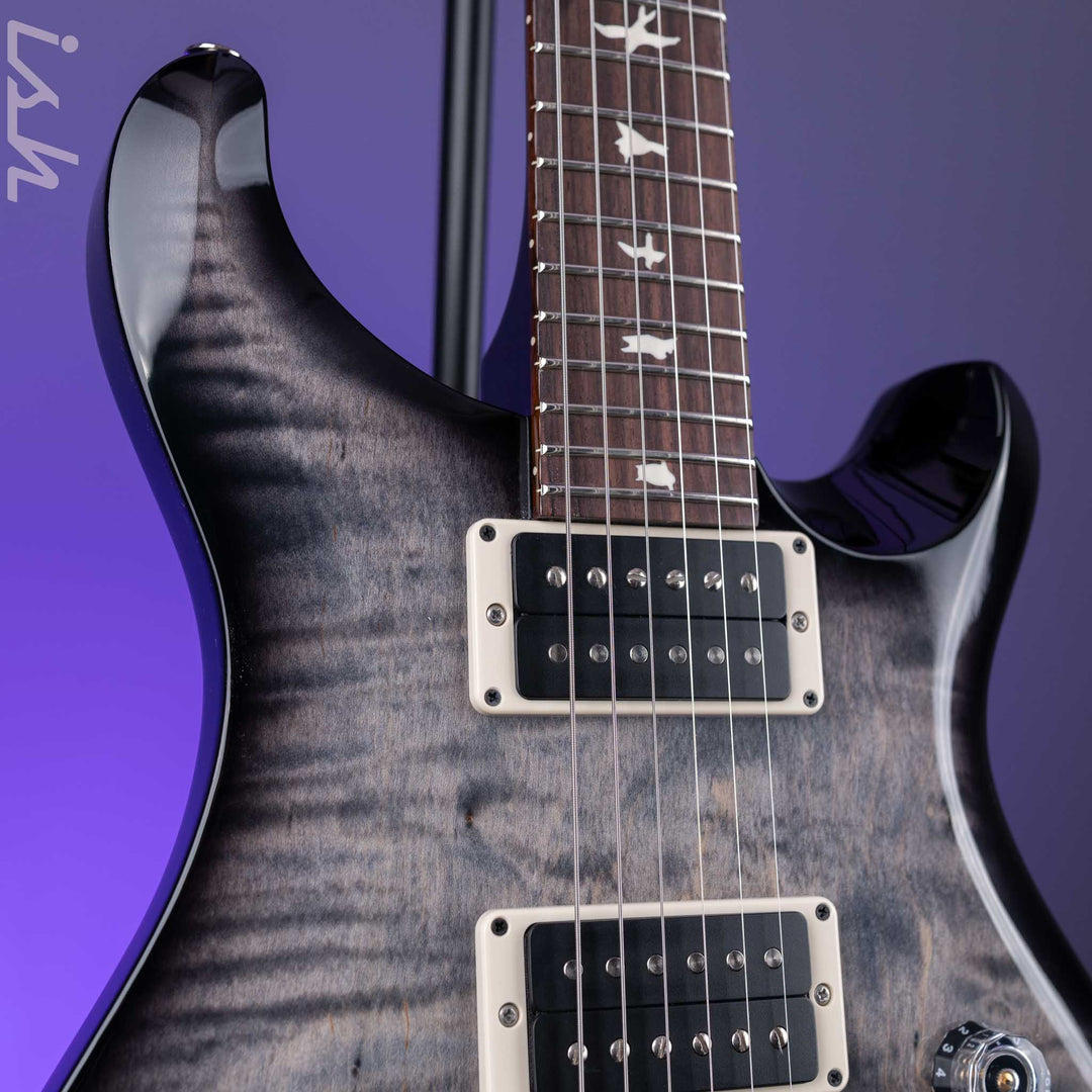 PRS S2 Custom 24 Electric Guitar Faded Gray Black Burst