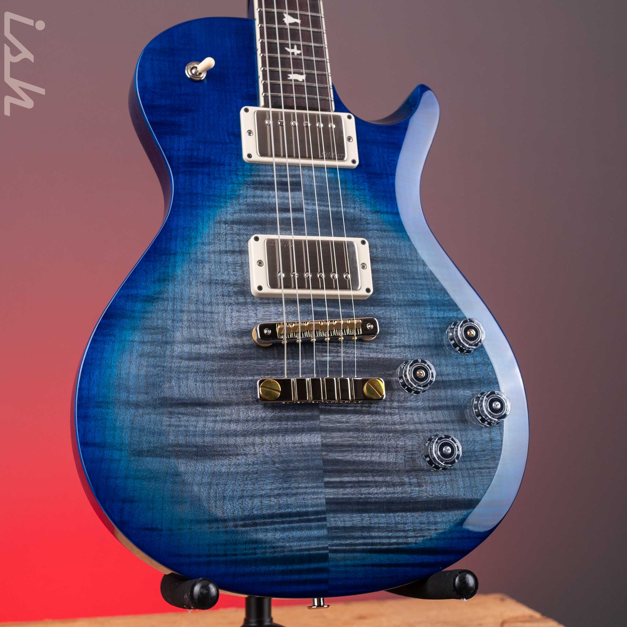 PRS S2 McCarty 594 Singlecut Electric Guitar Faded Gray Black Blue