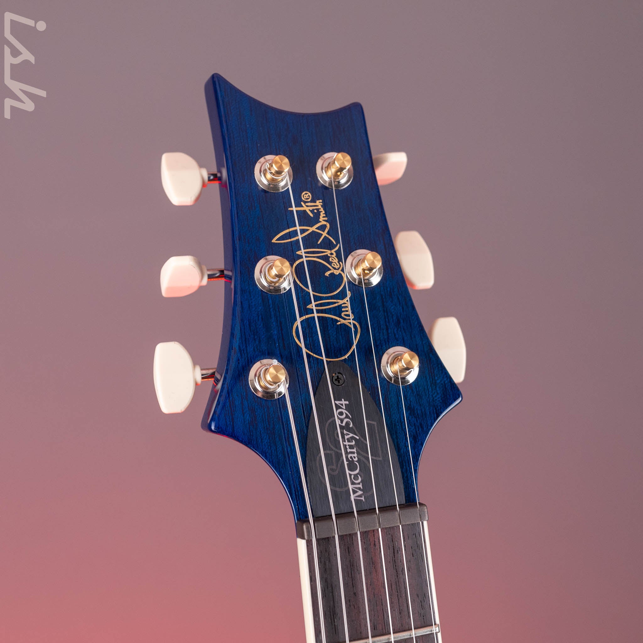 PRS S2 McCarty 594 Singlecut Electric Guitar Faded Gray Black Blue