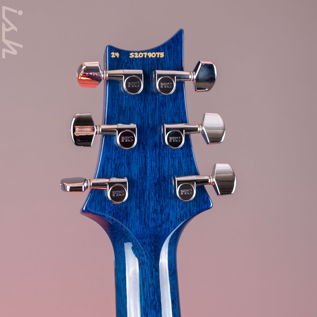 PRS S2 Custom 24 Electric Guitar Faded Gray Black Blue Burst