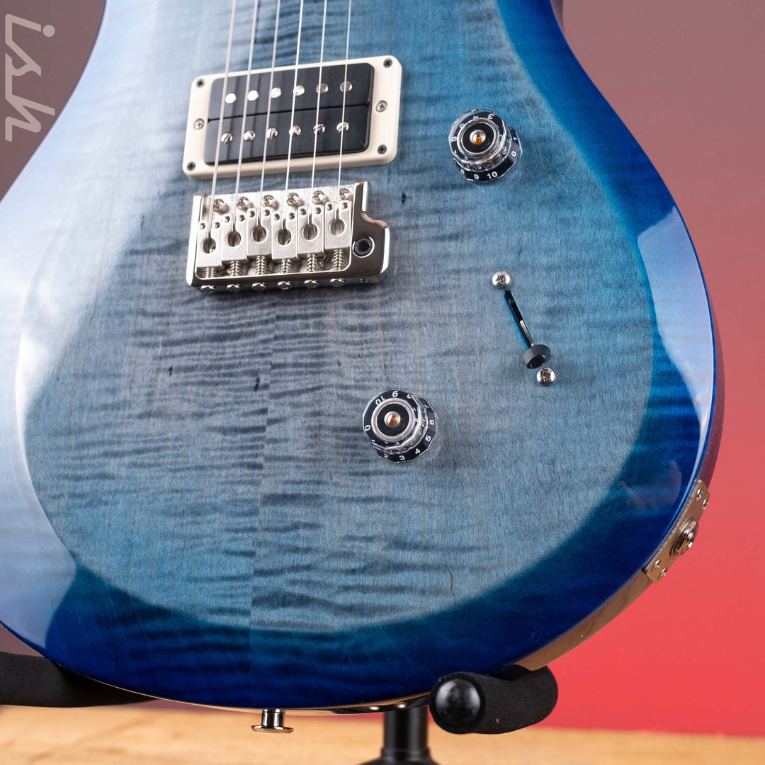 PRS S2 Custom 24 Electric Guitar Faded Gray Black Blue Burst