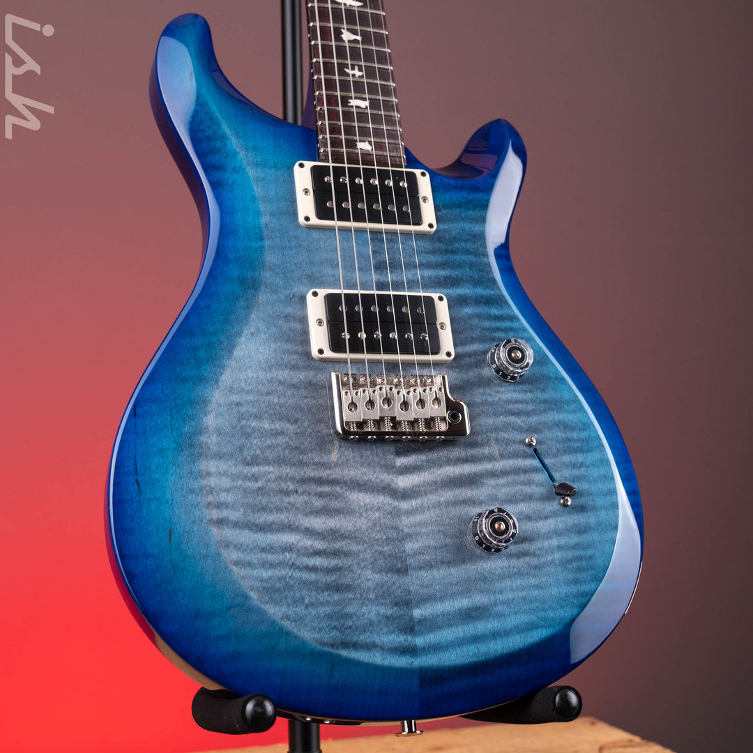 PRS S2 Custom 24 Electric Guitar Faded Gray Black Blue Burst