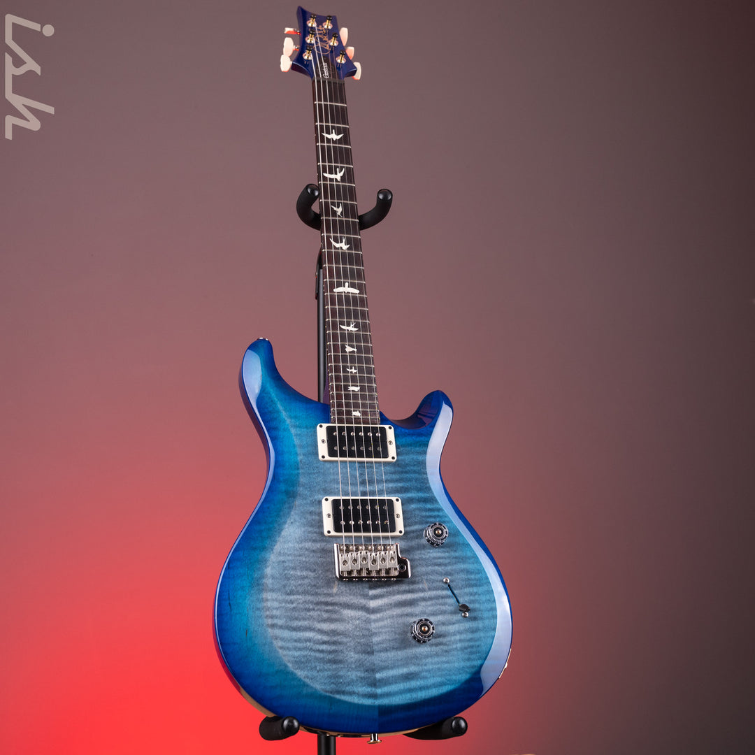 PRS S2 Custom 24 Electric Guitar Faded Gray Black Blue Burst
