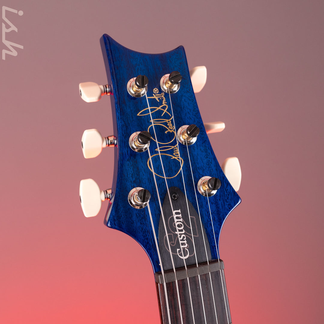 PRS S2 Custom 24 Electric Guitar Faded Gray Black Blue Burst