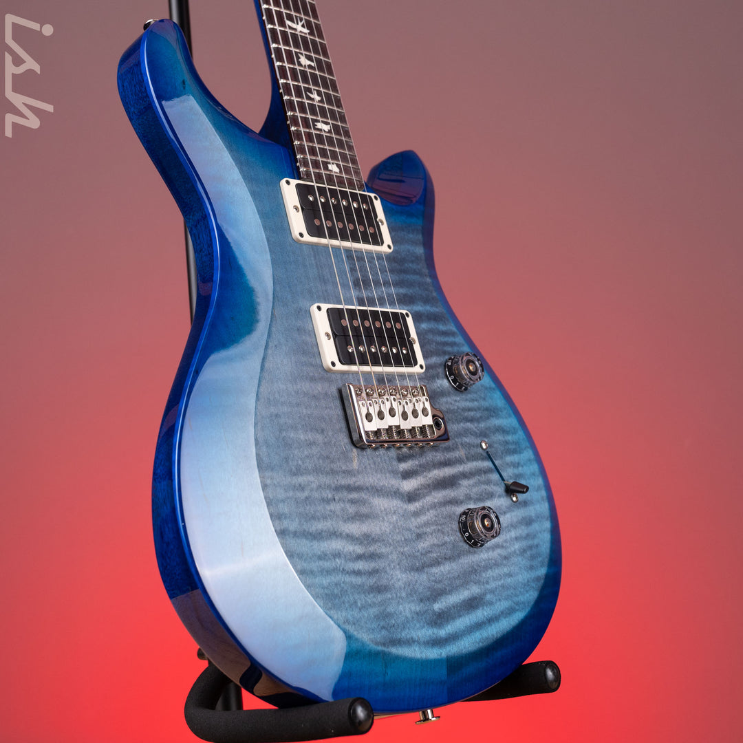PRS S2 Custom 24 Electric Guitar Faded Gray Black Blue Burst