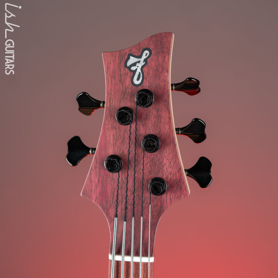 F Bass BN5 5-String Bass Natural Purpleheart