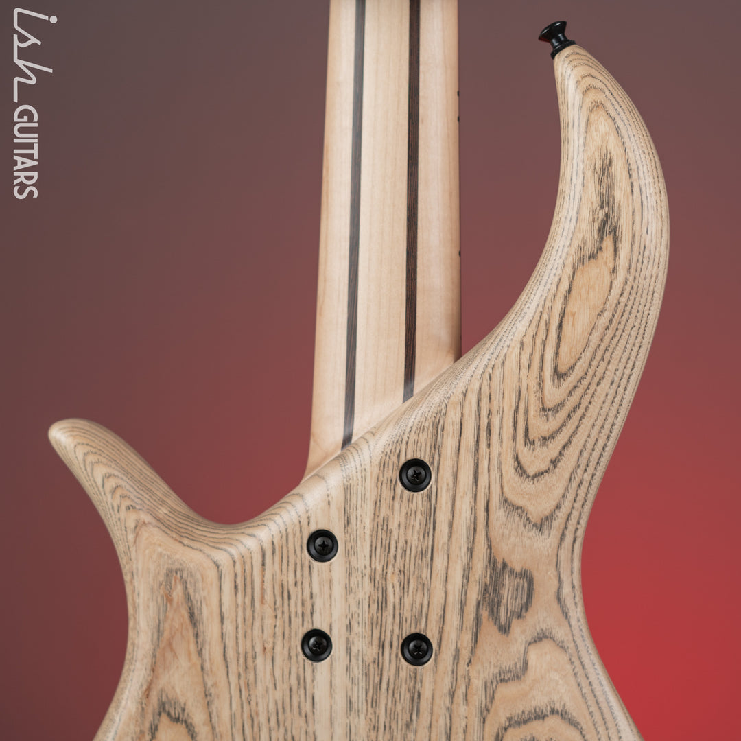 F Bass BN5 5-String Bass Natural Purpleheart