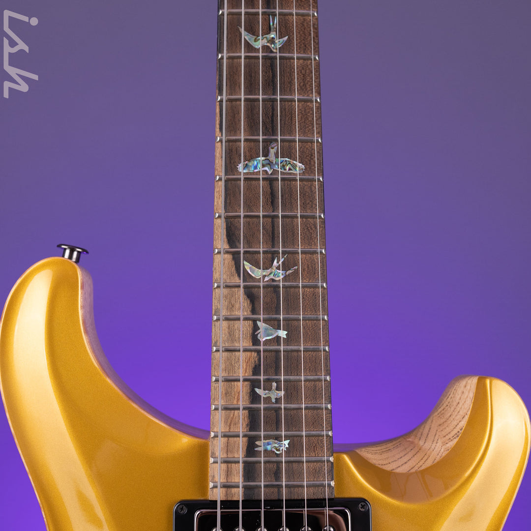 PRS Wood Library DGT Gold Top Ziricote Fretboard