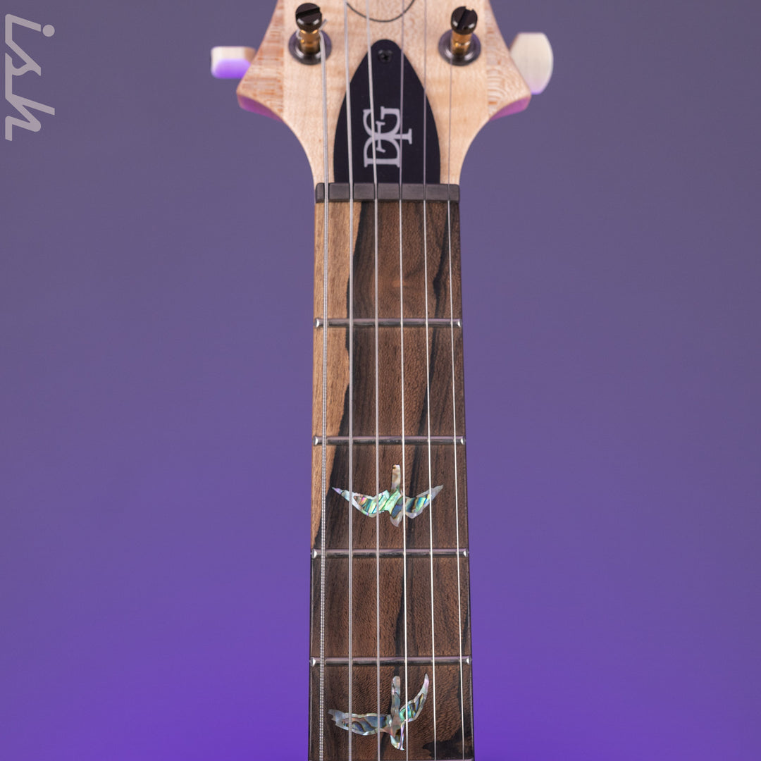 PRS Wood Library DGT Gold Top Ziricote Fretboard