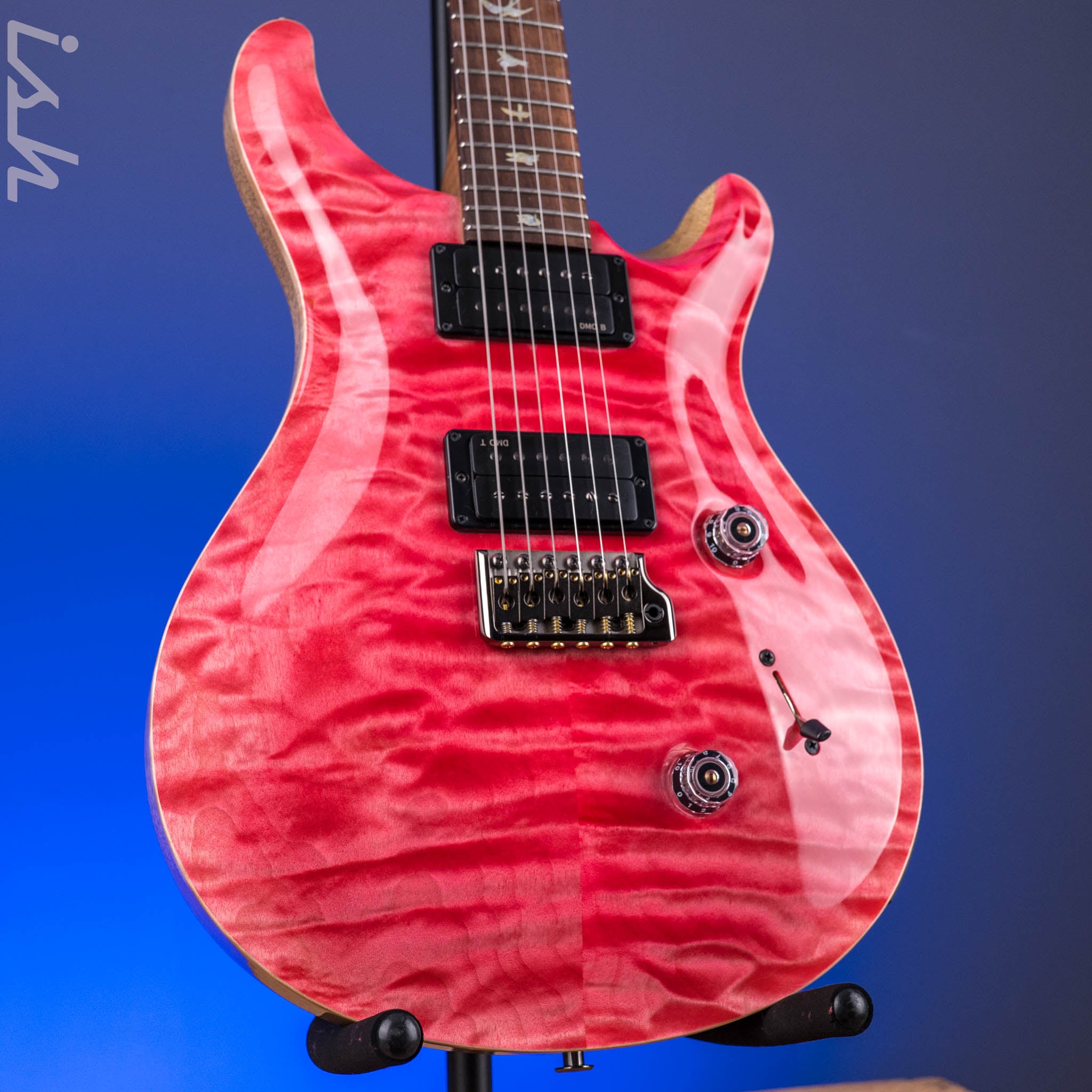 PRS Wood Library Custom 24 10-Top Bonnie Pink *Brazilian Rosewood