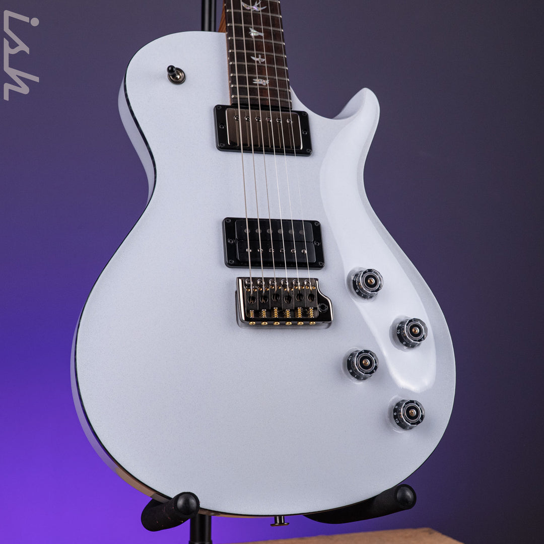2025 PRS Tremonti Wood Library Sparkle White w/Charcoal Binding