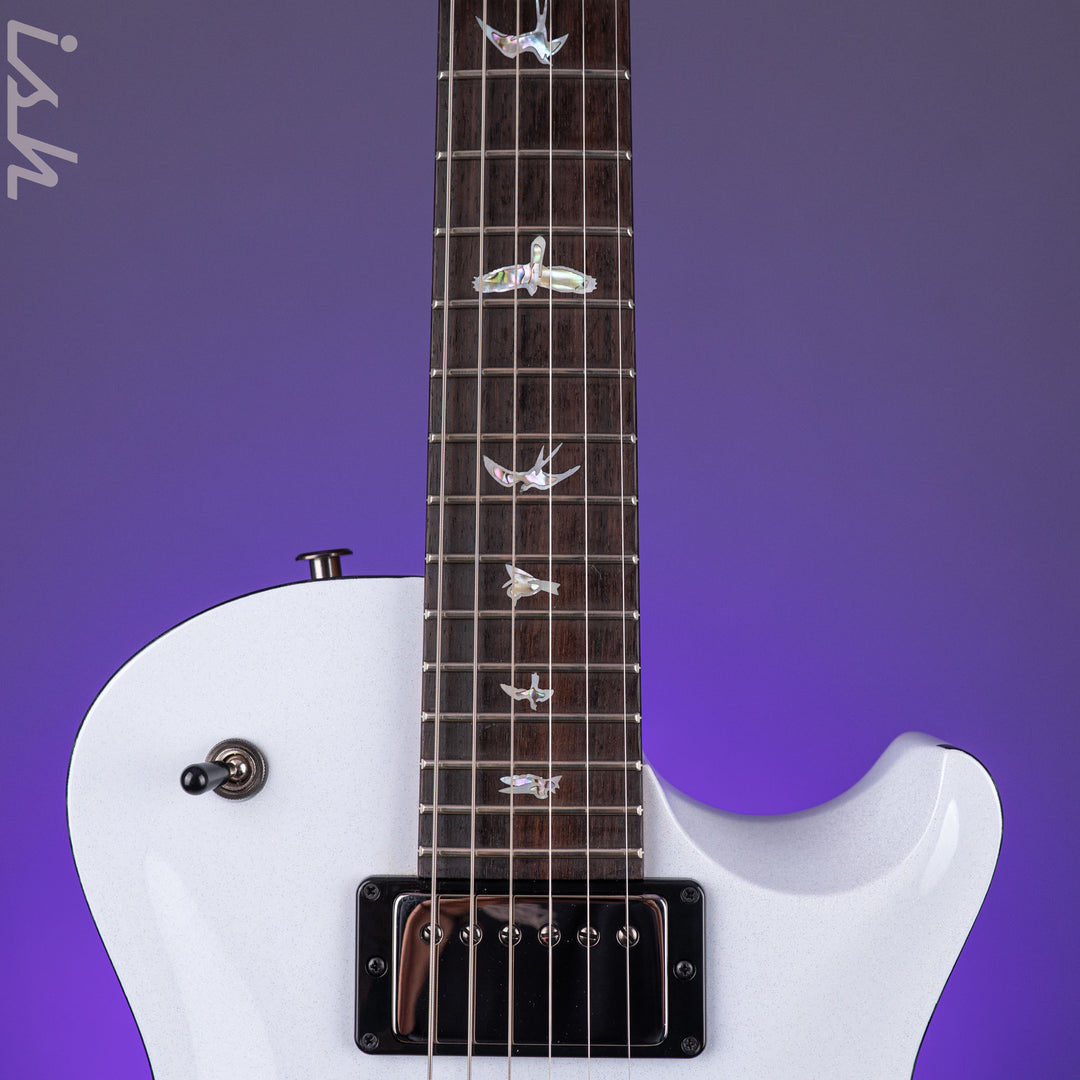 2025 PRS Tremonti Wood Library Sparkle White w/Charcoal Binding