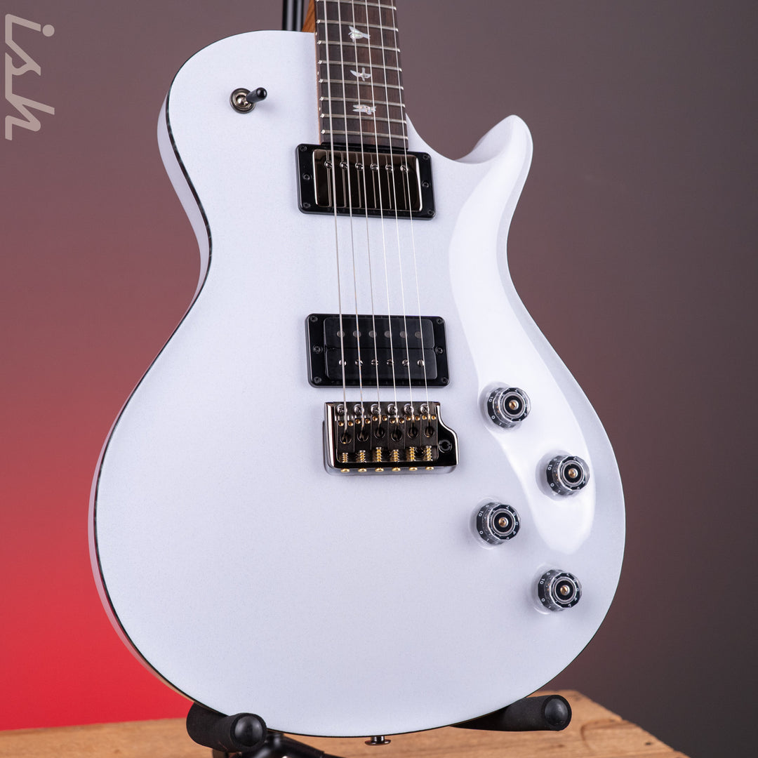 PRS Wood Library Tremonti Gloss White Stained Binding Roasted Maple Neck