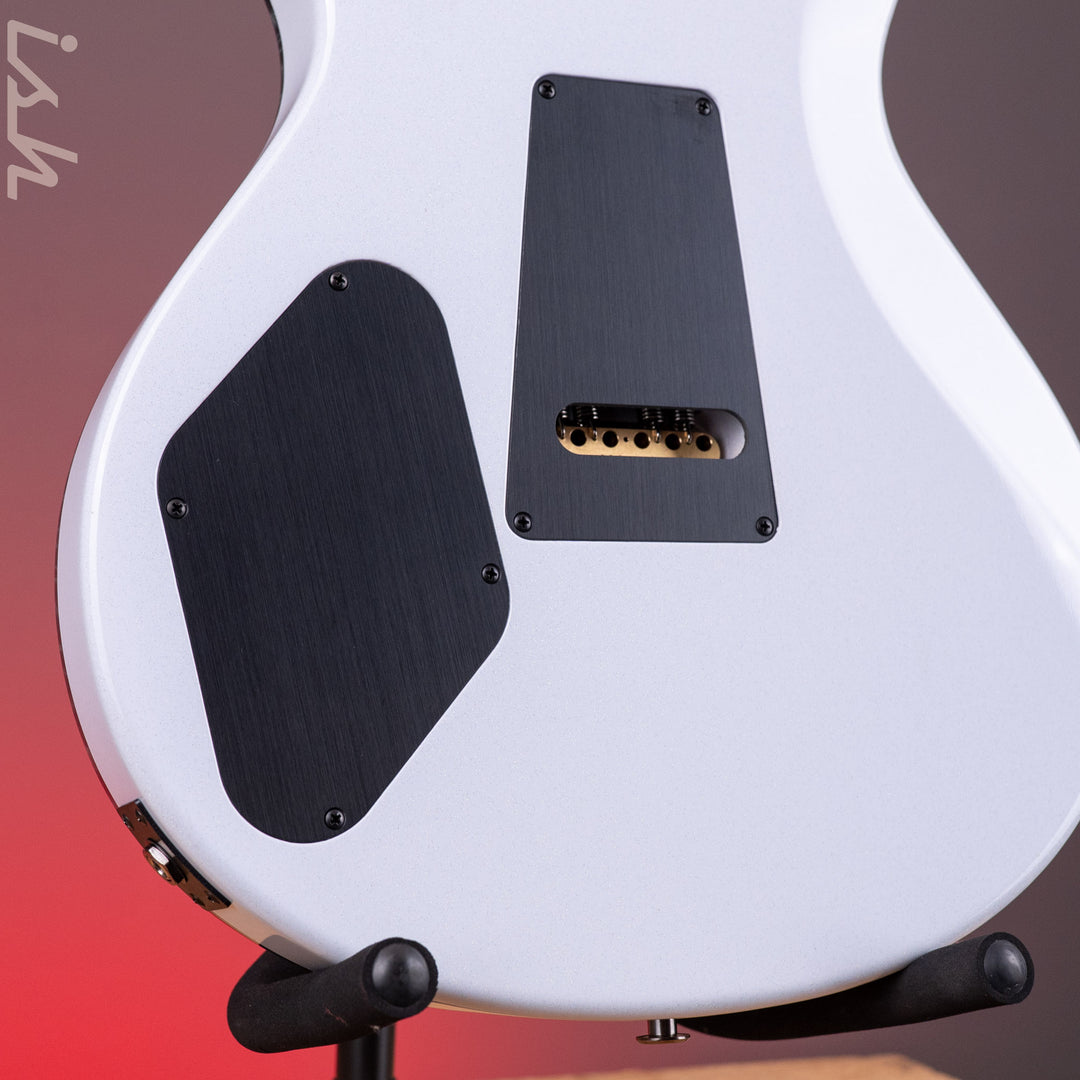 PRS Wood Library Tremonti Gloss White Stained Binding Roasted Maple Neck