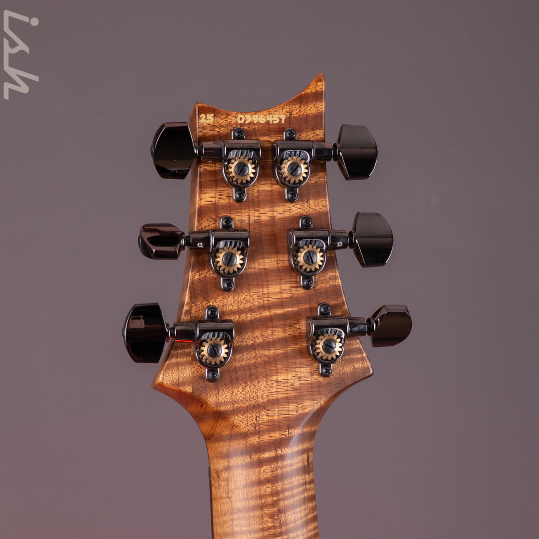 PRS Wood Library Tremonti Gloss White Stained Binding Roasted Maple Neck