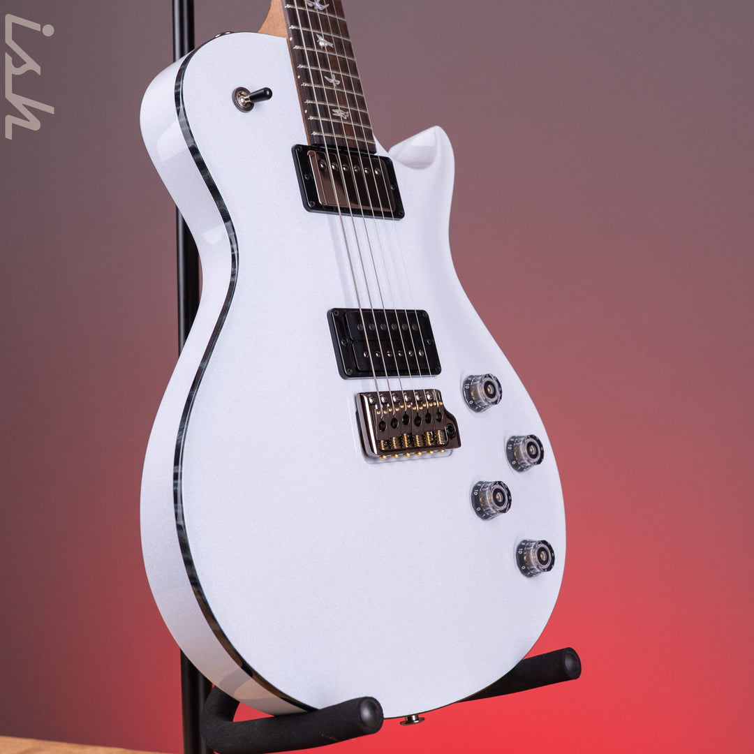PRS Wood Library Tremonti Gloss White Stained Binding Roasted Maple Neck