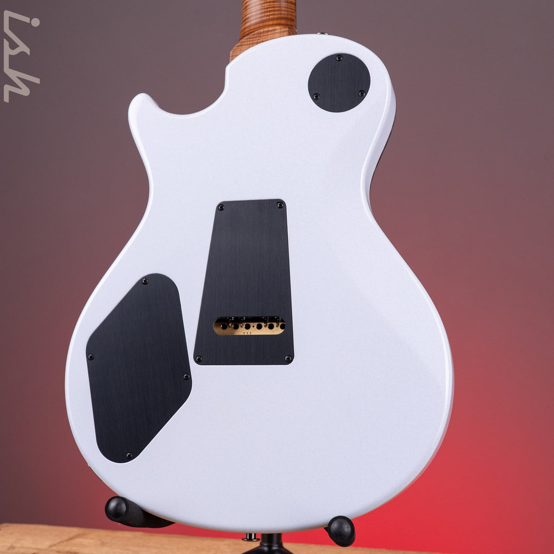 PRS Wood Library Tremonti Gloss White Stained Binding Roasted Maple Neck