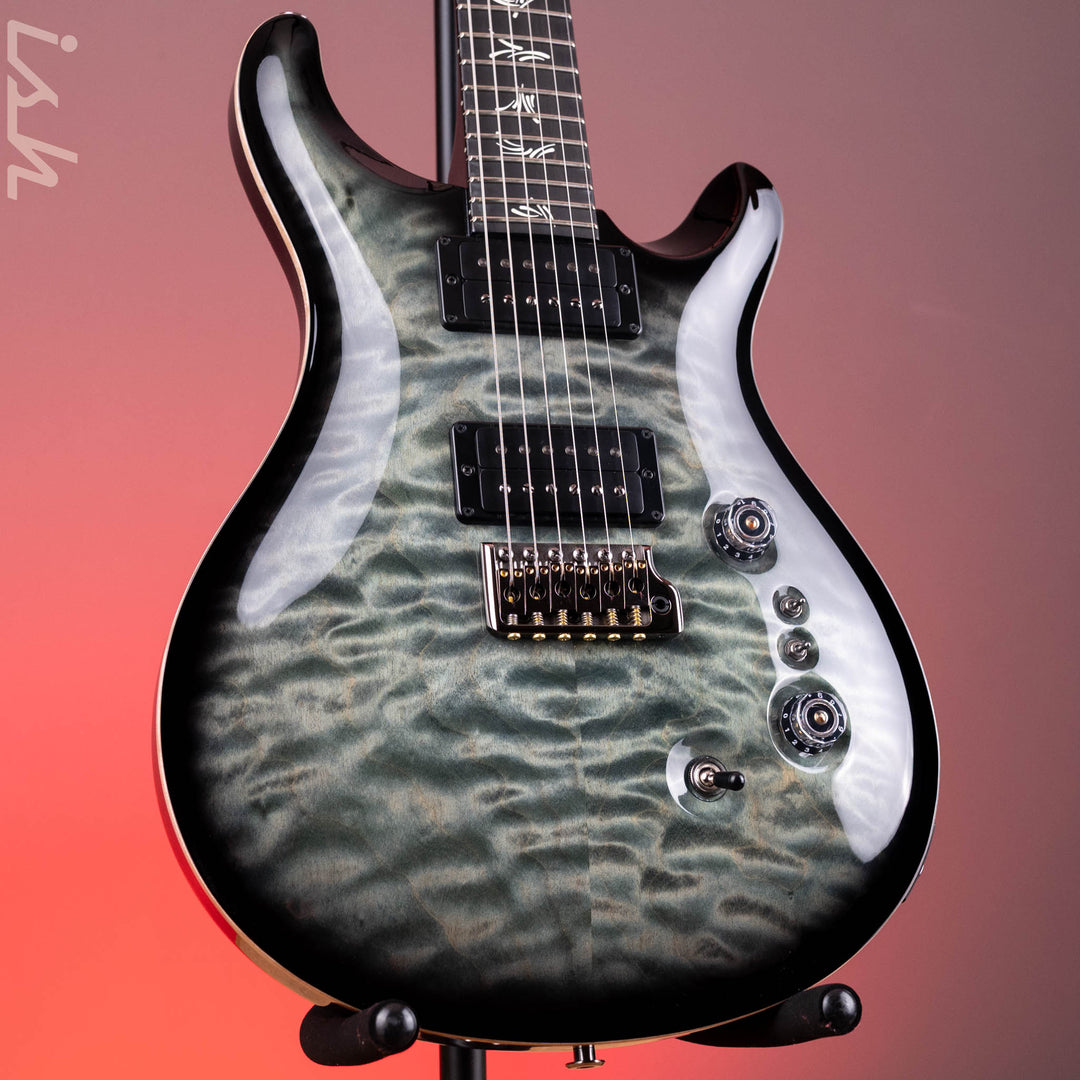 PRS Kanami Limited Edition Custom 24-08 10-Top Trampas Green Smokeburst - Painted Back/Neck