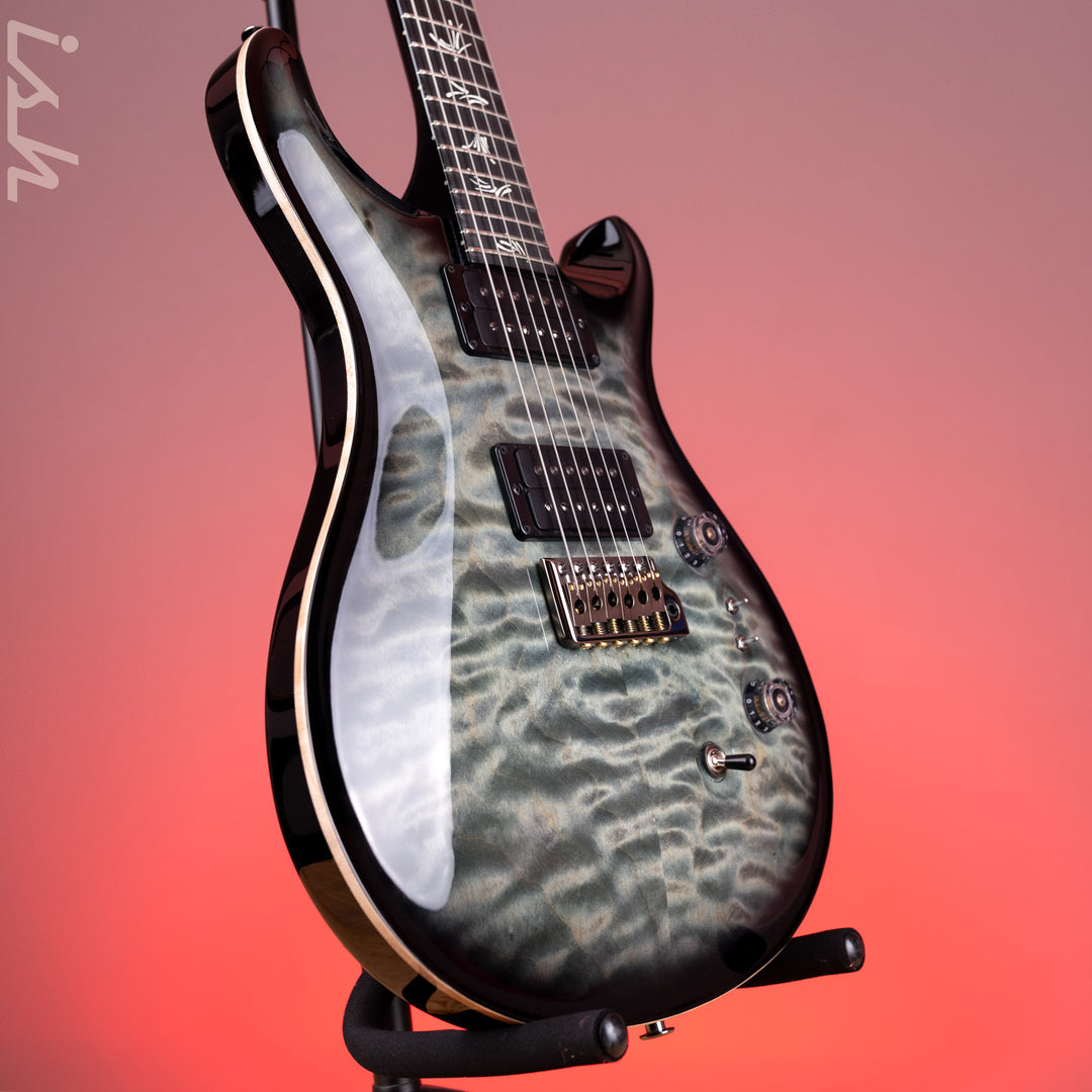 PRS Kanami Limited Edition Custom 24-08 10-Top Trampas Green Smokeburst - Painted Back/Neck