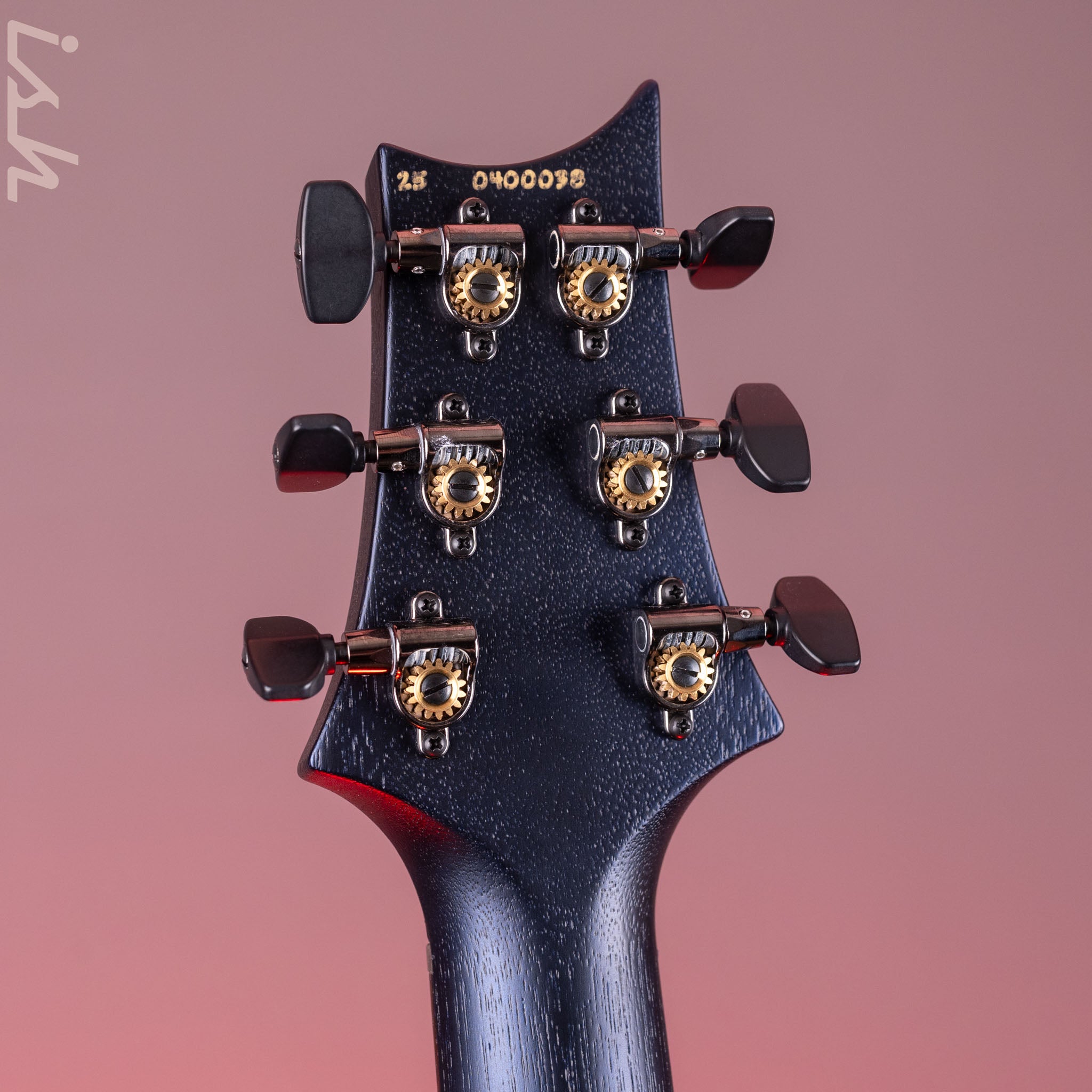 PRS Standard 24 Satin Pearl Black – Ish Guitars
