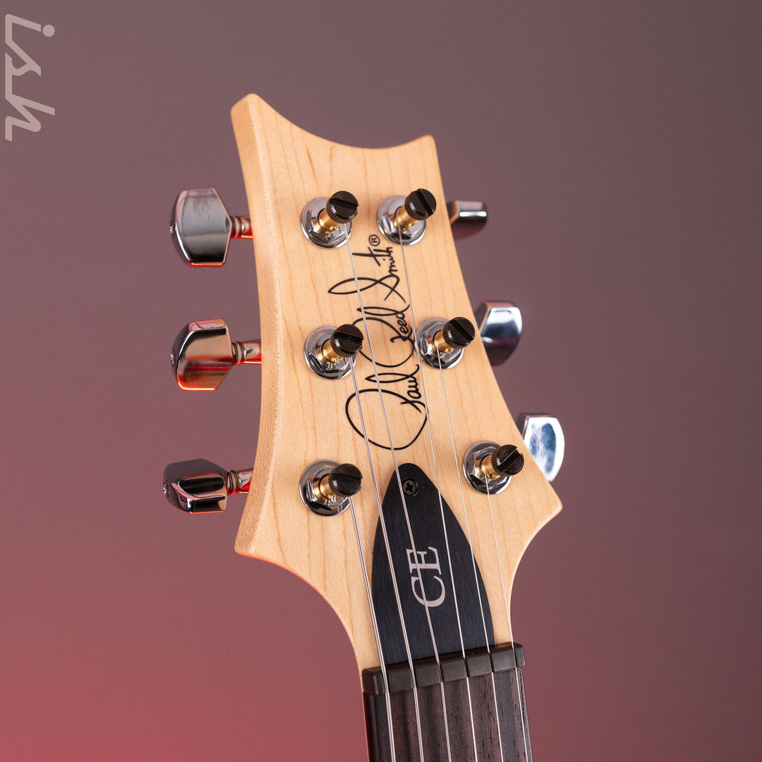 2025 PRS CE 24-08 Limited Edition Swamp Ash Frost Blue Metallic