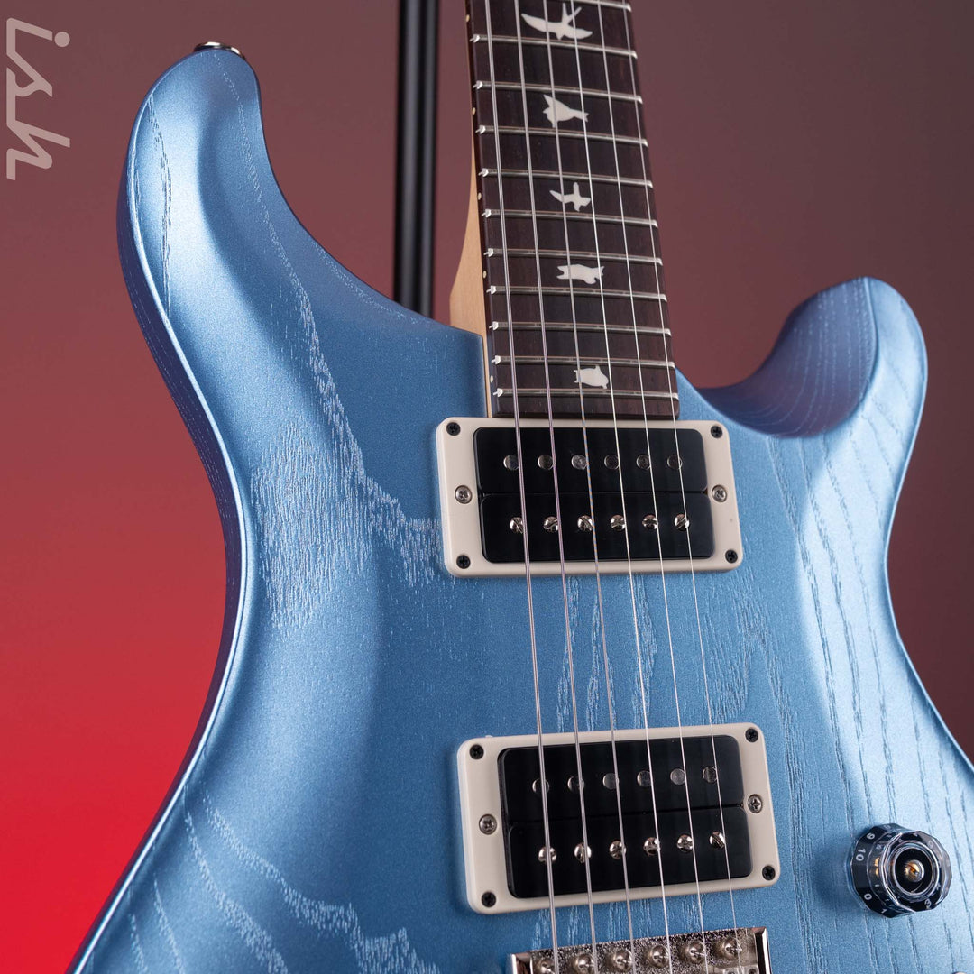 2025 PRS CE 24-08 Swamp Ash Limited Edition Frost Blue Metallic