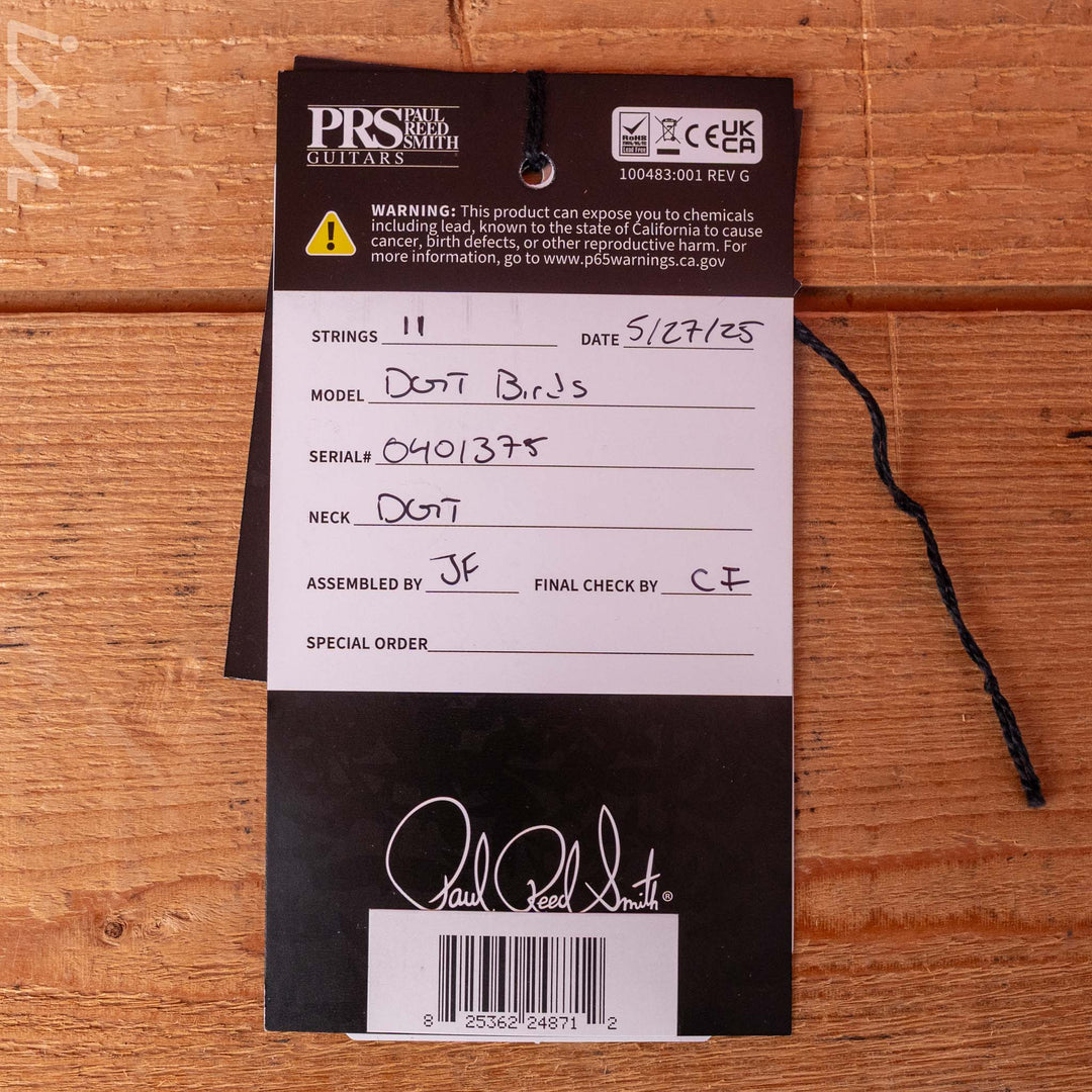 PRS Wood Library DGT Metallic Midnight