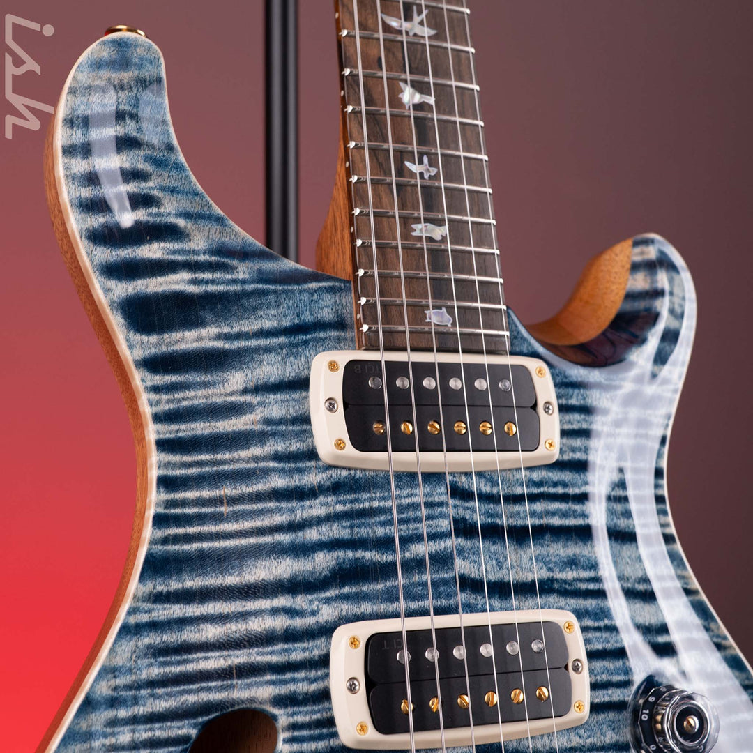 PRS 40th Anniversary Custom 24-08 Semi-Hollow Limited Edition Faded Whale Blue