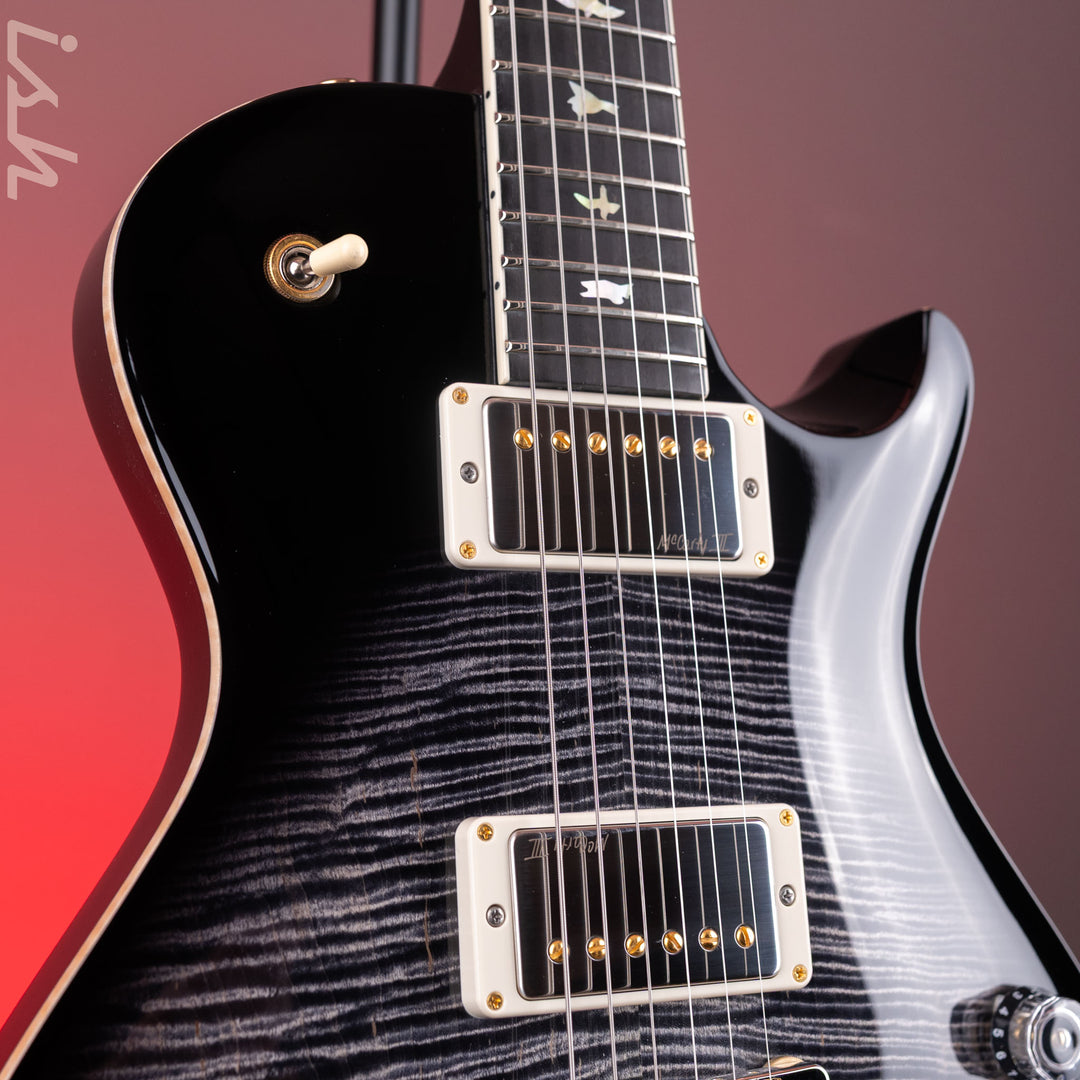 PRS Wood Library McCarty 594 Singlecut 10-Top Charcoal Burst