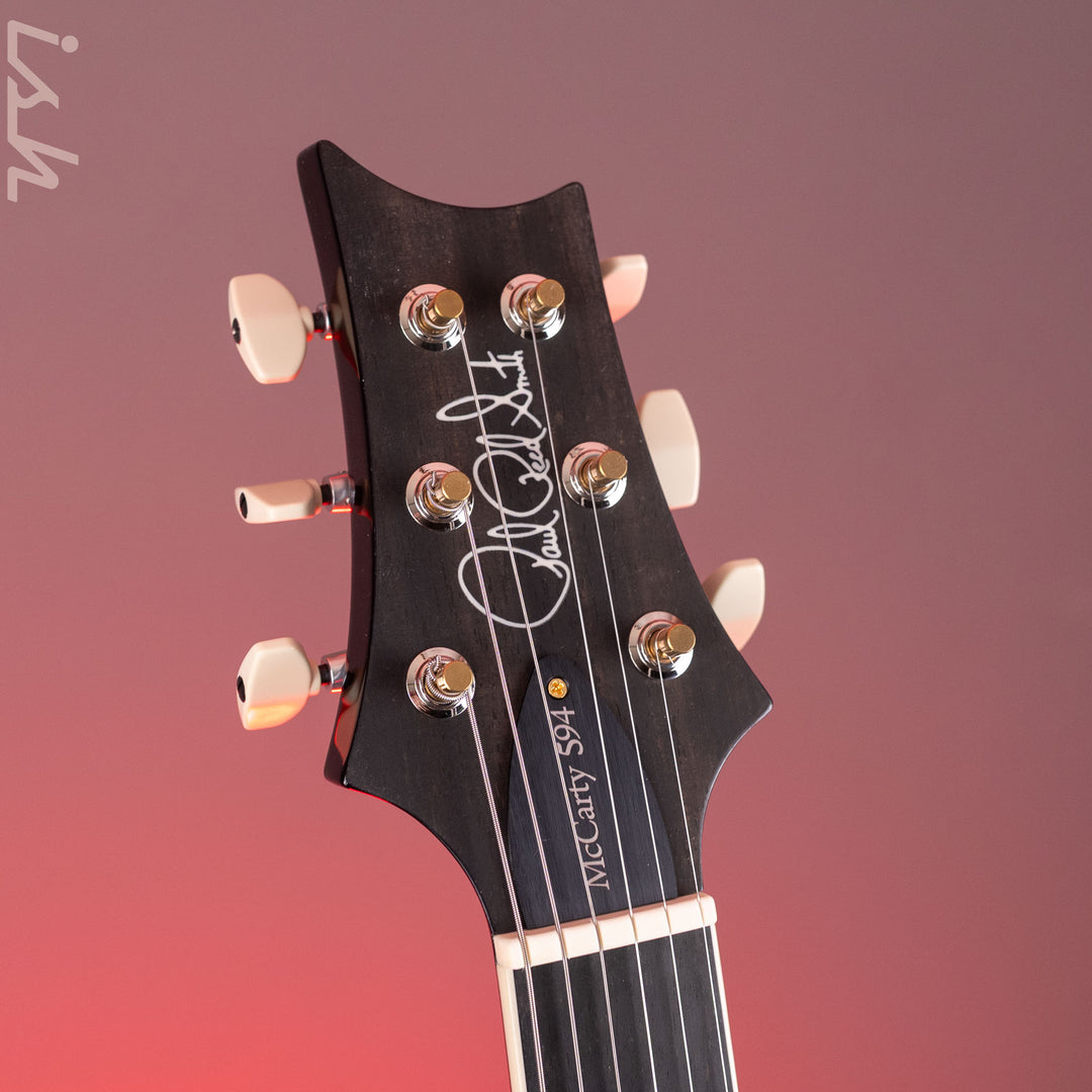 PRS Wood Library McCarty 594 Singlecut 10-Top Charcoal Burst