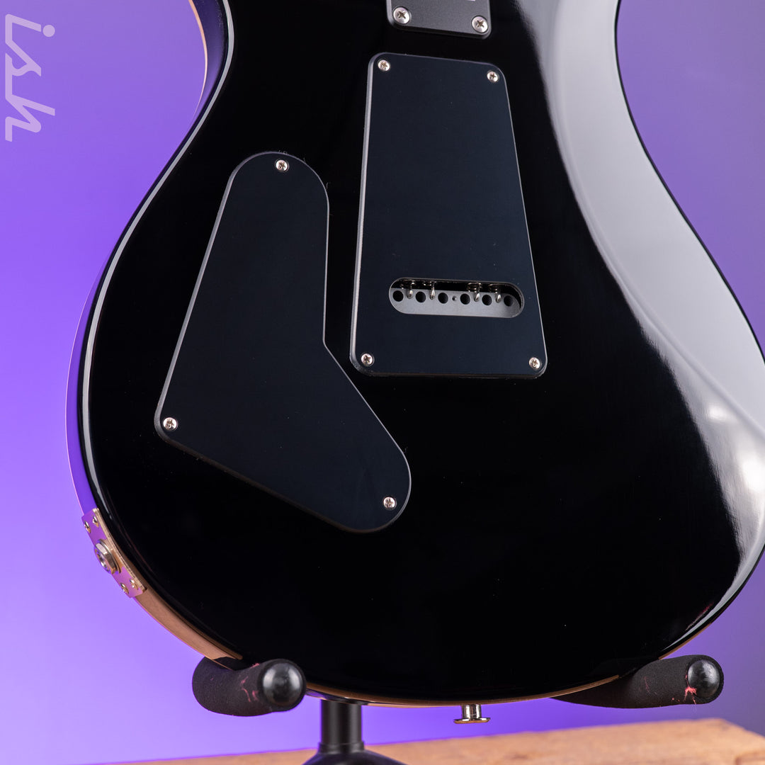 PRS CE 24 Natural Painted Black Satin Neck Demo