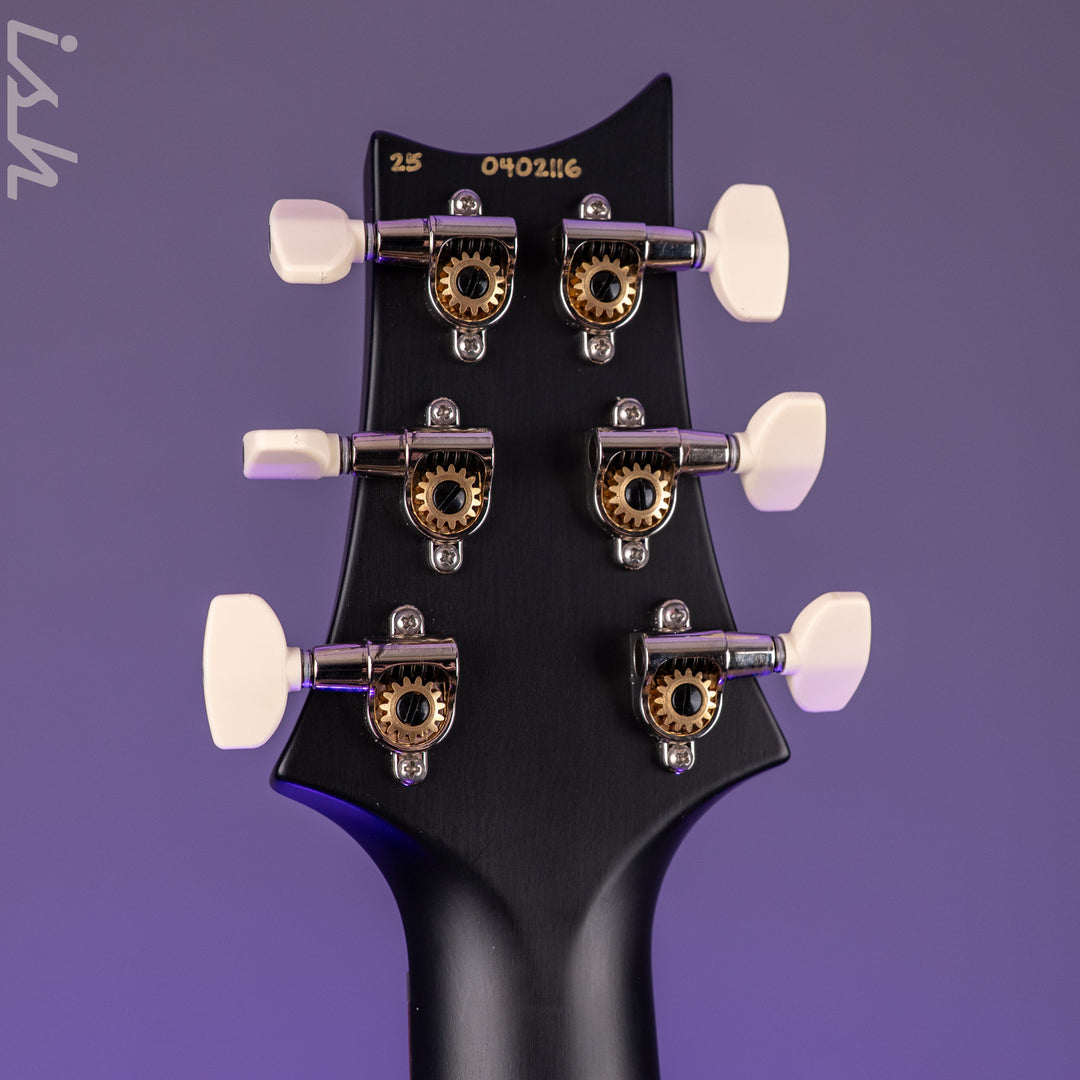 PRS CE 24 Natural Painted Black Satin Neck Demo