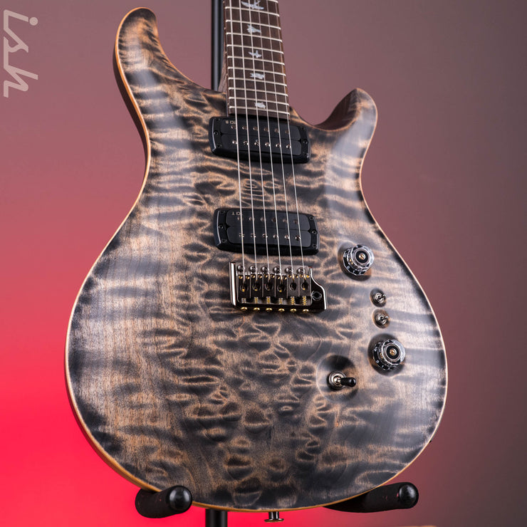 PRS Wood Library Custom 24-08 10-Top One-Piece Charcoal Satin