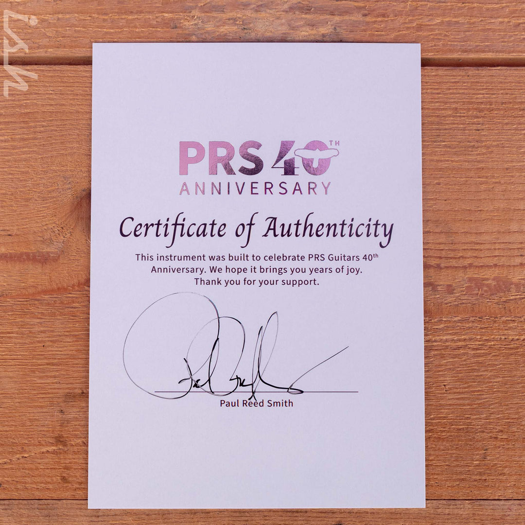 PRS 40th Anniversary Charcoal Phoenix Limited Edition