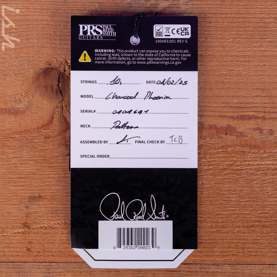 PRS 40th Anniversary Charcoal Phoenix Limited Edition