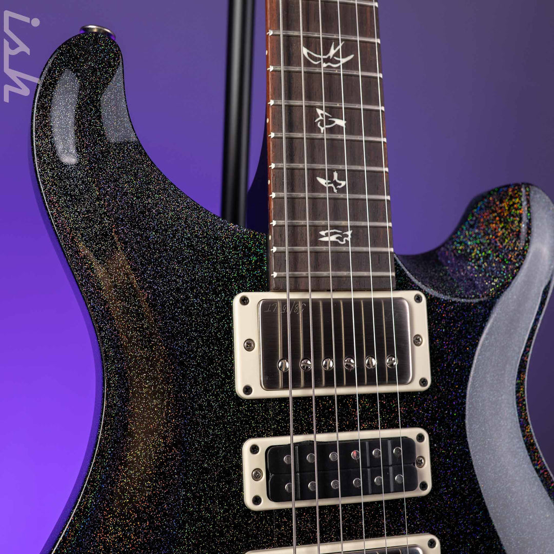 PRS Swamp Ash Special Black Rainbow Holoflake
