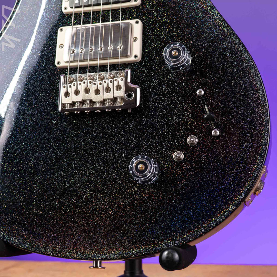 PRS Swamp Ash Special Black Rainbow Holoflake
