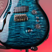 PRS Custom 24-08 Semi-Hollow Cobalt Smokeburst w/ Stained Binding