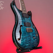 PRS Custom 24-08 Semi-Hollow Cobalt Smokeburst w/ Stained Binding
