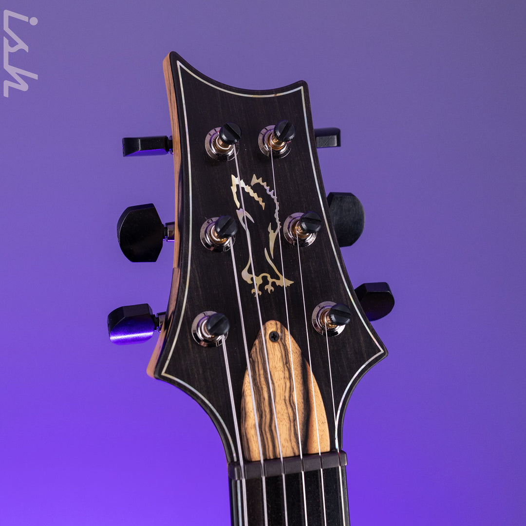 PRS Private Stock Custom 24 Semi-Hollow Stoptail Pale Moon Ebony