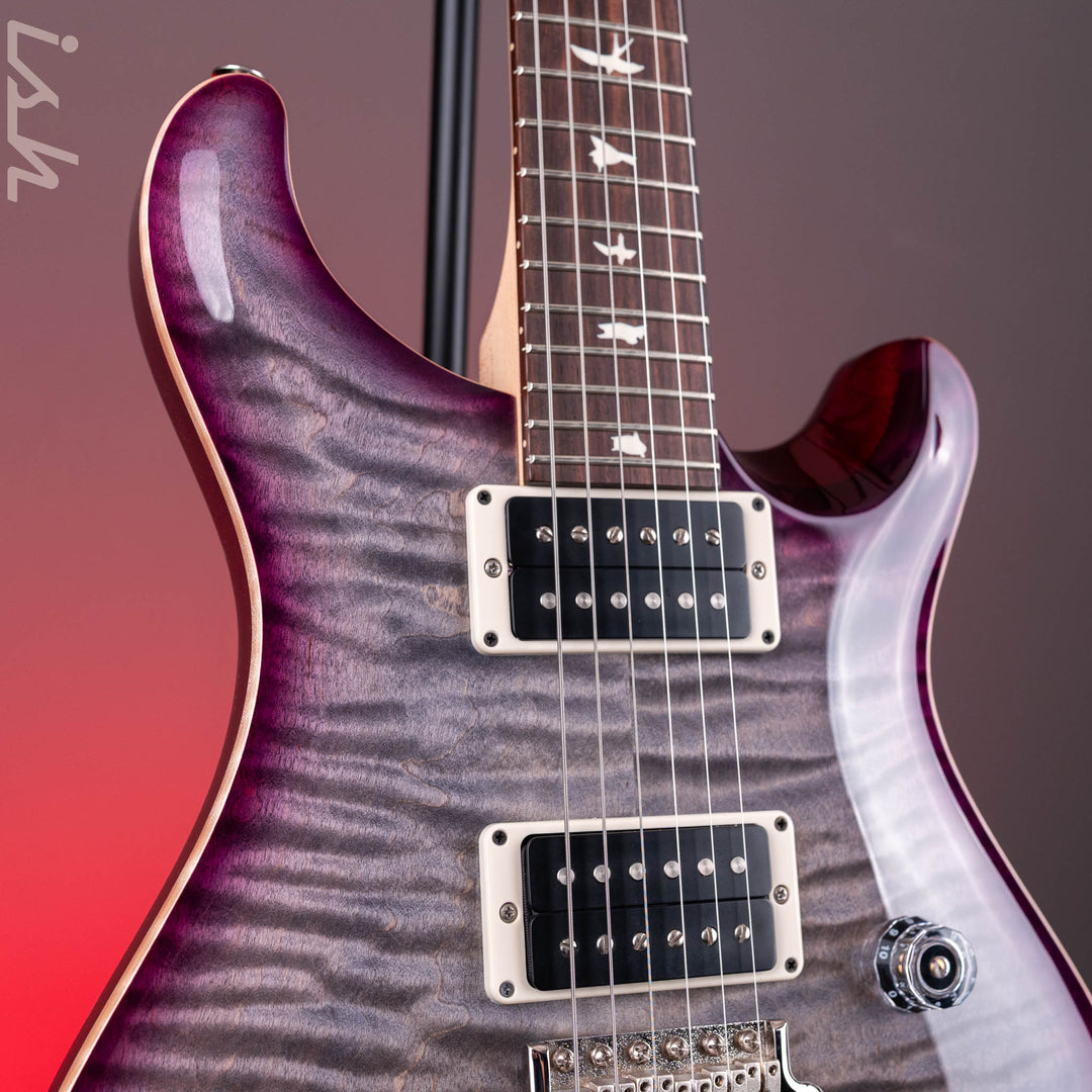 PRS CE 24 Faded Gray Black Purple Burst Custom Color