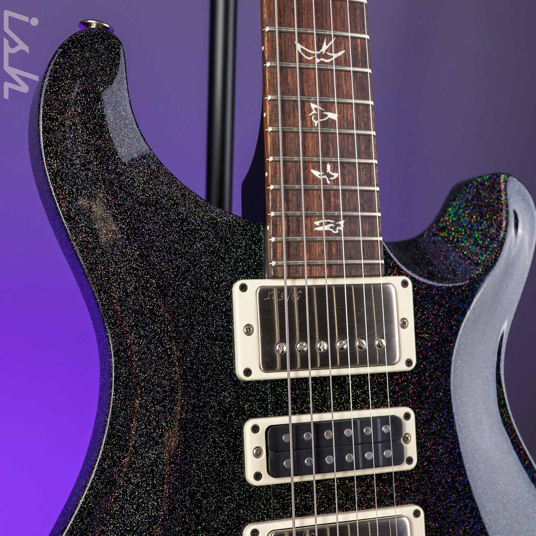 PRS Swamp Ash Special Black Rainbow Holoflake