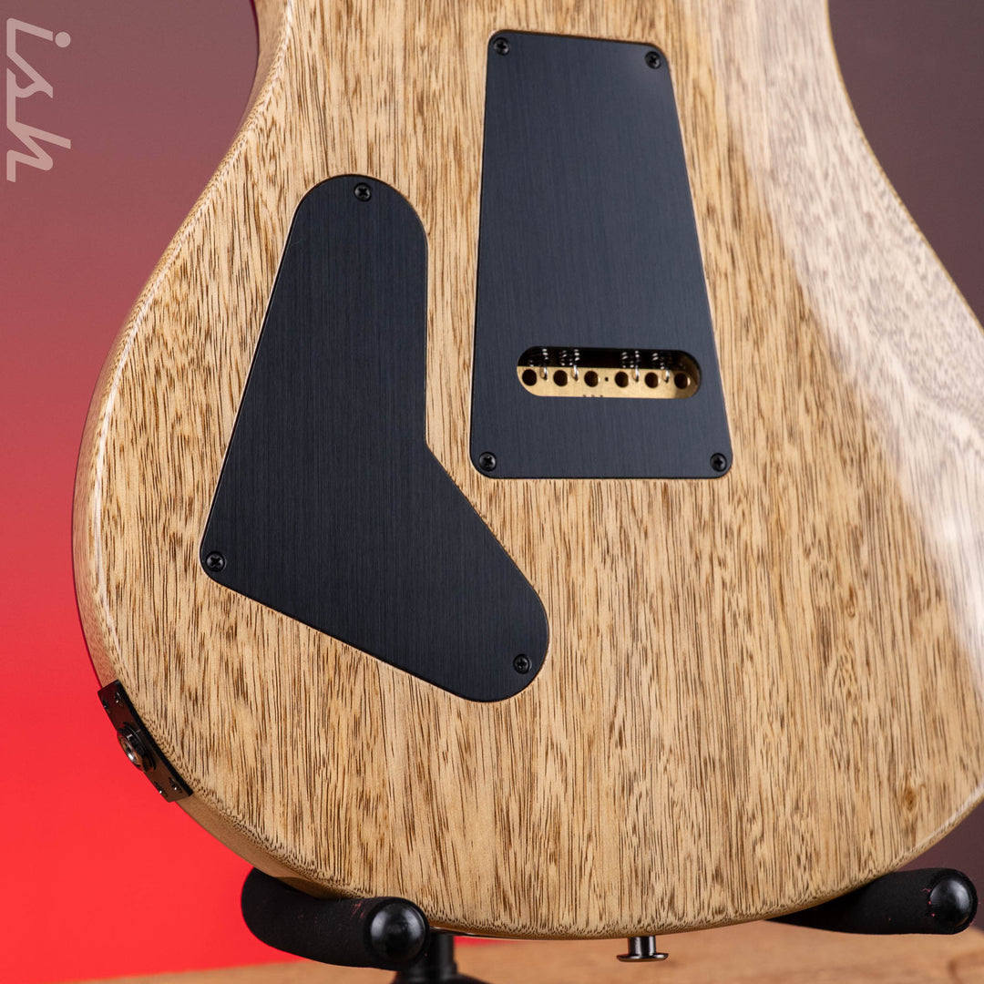 PRS Custom 24 Wood Library 10-Top Quilt Charcoal Purple Burst