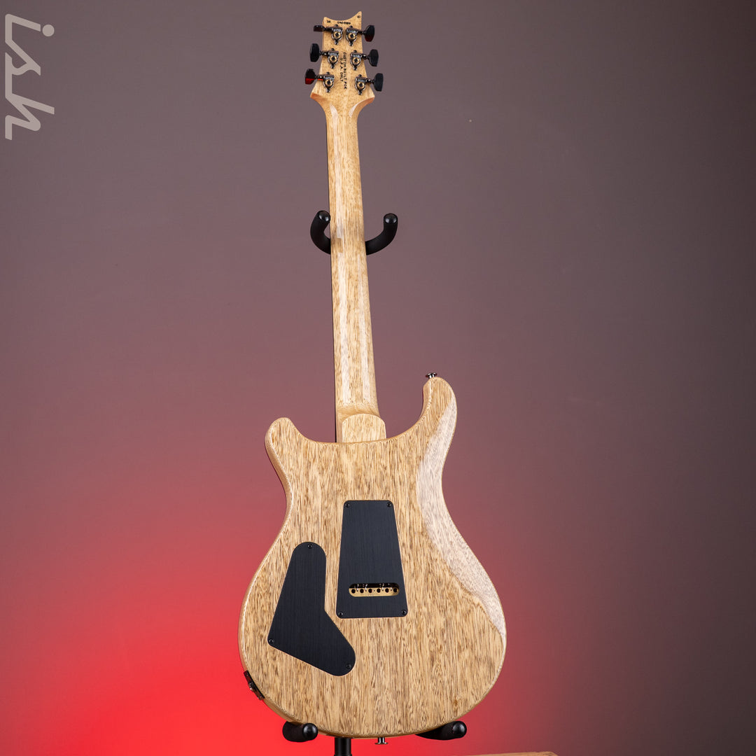 PRS Custom 24 Wood Library 10-Top Quilt Charcoal Purple Burst