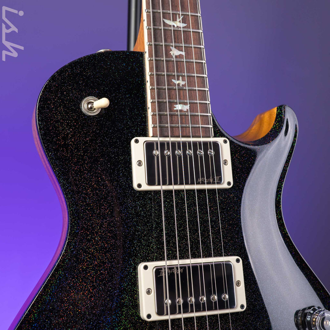 PRS McCarty SC56 40th Anniversary Limited Edition Black Rainbow Holoflake