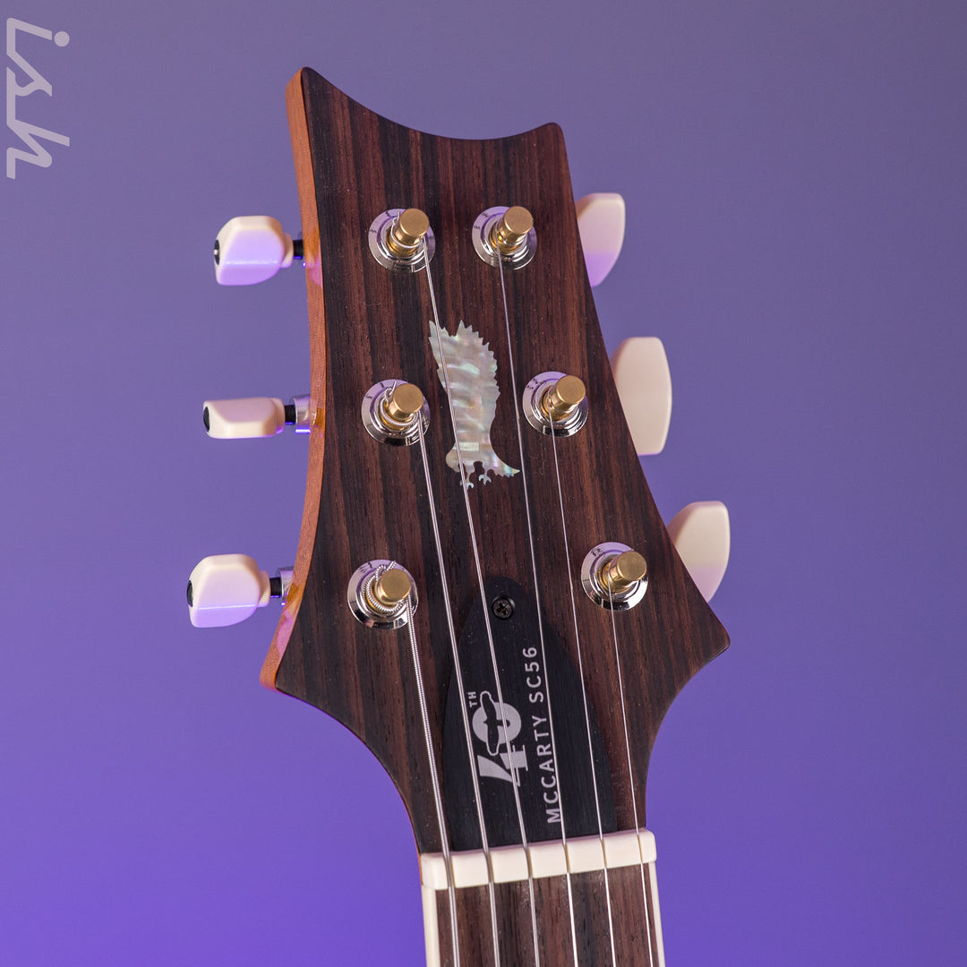 PRS McCarty SC56 40th Anniversary Limited Edition Black Rainbow Holoflake